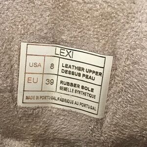 Lexi Cream Fur Boot Size 8